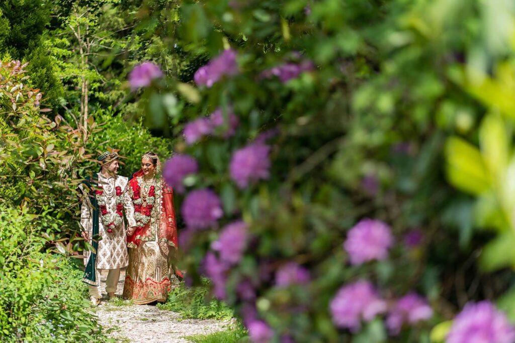 Puja and Adam's Wedding at Moor Hall