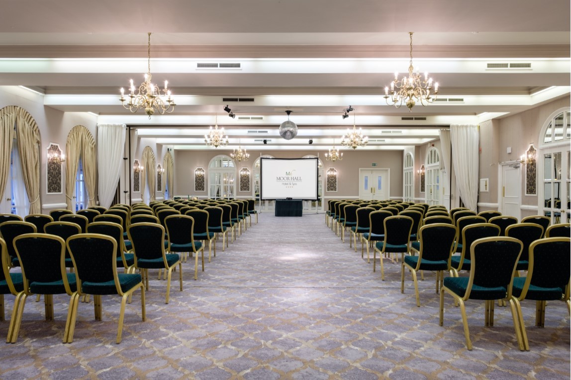 The Charter Suite arranged for a theatre-style meeting