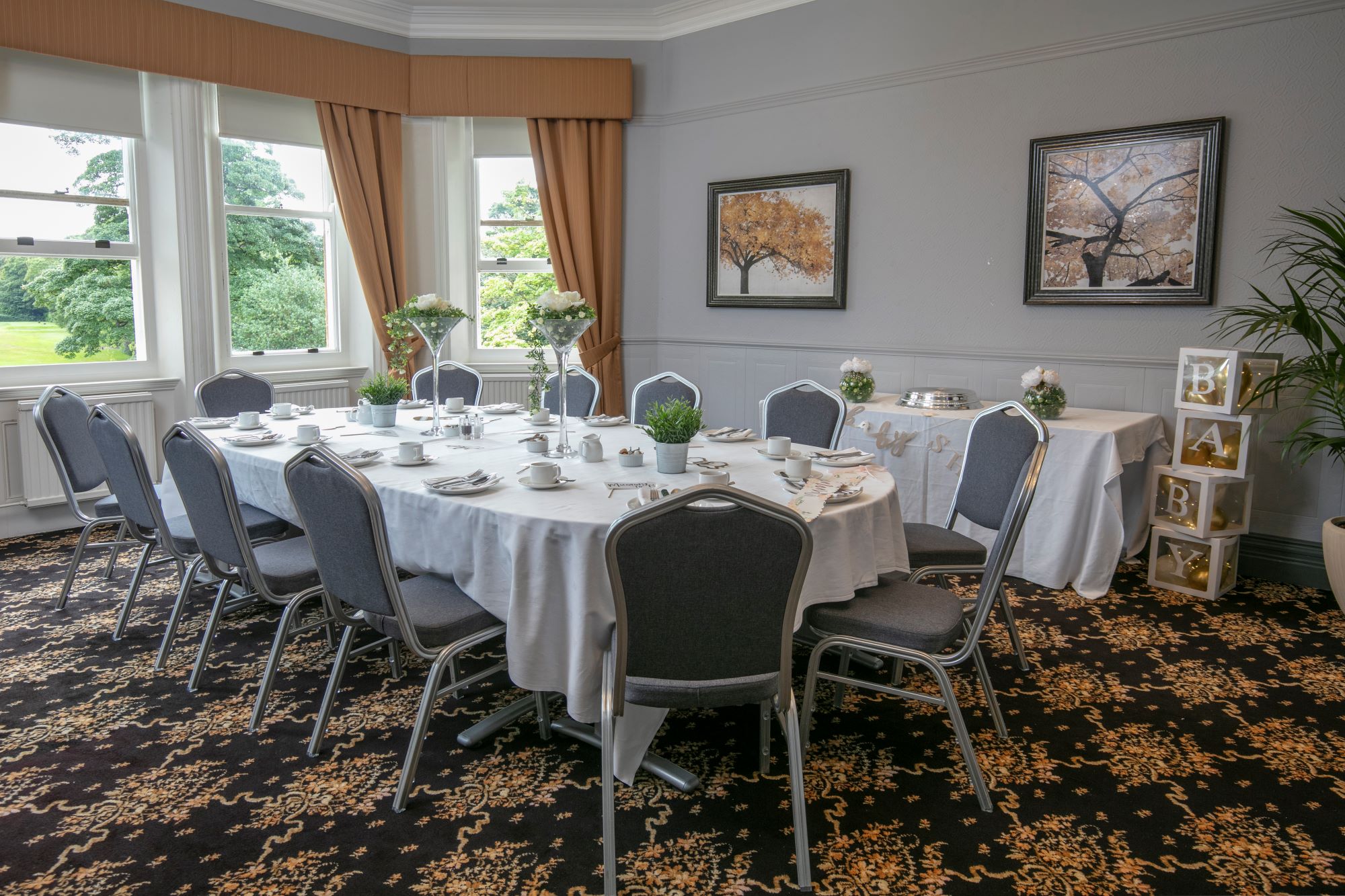 The Hartopp Room arranged for a private celebration